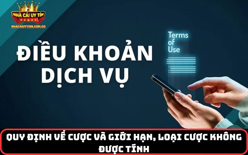 Quy định về cược và giới hạn, loại cược không được tính